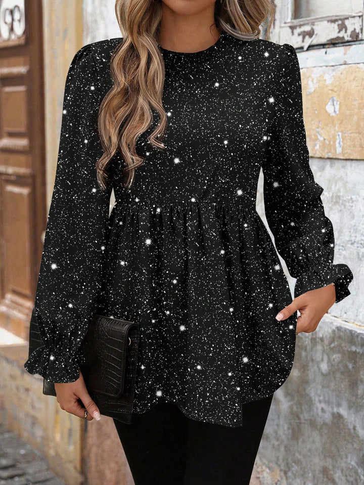 Rochie babydoll SHEIN, mix culori