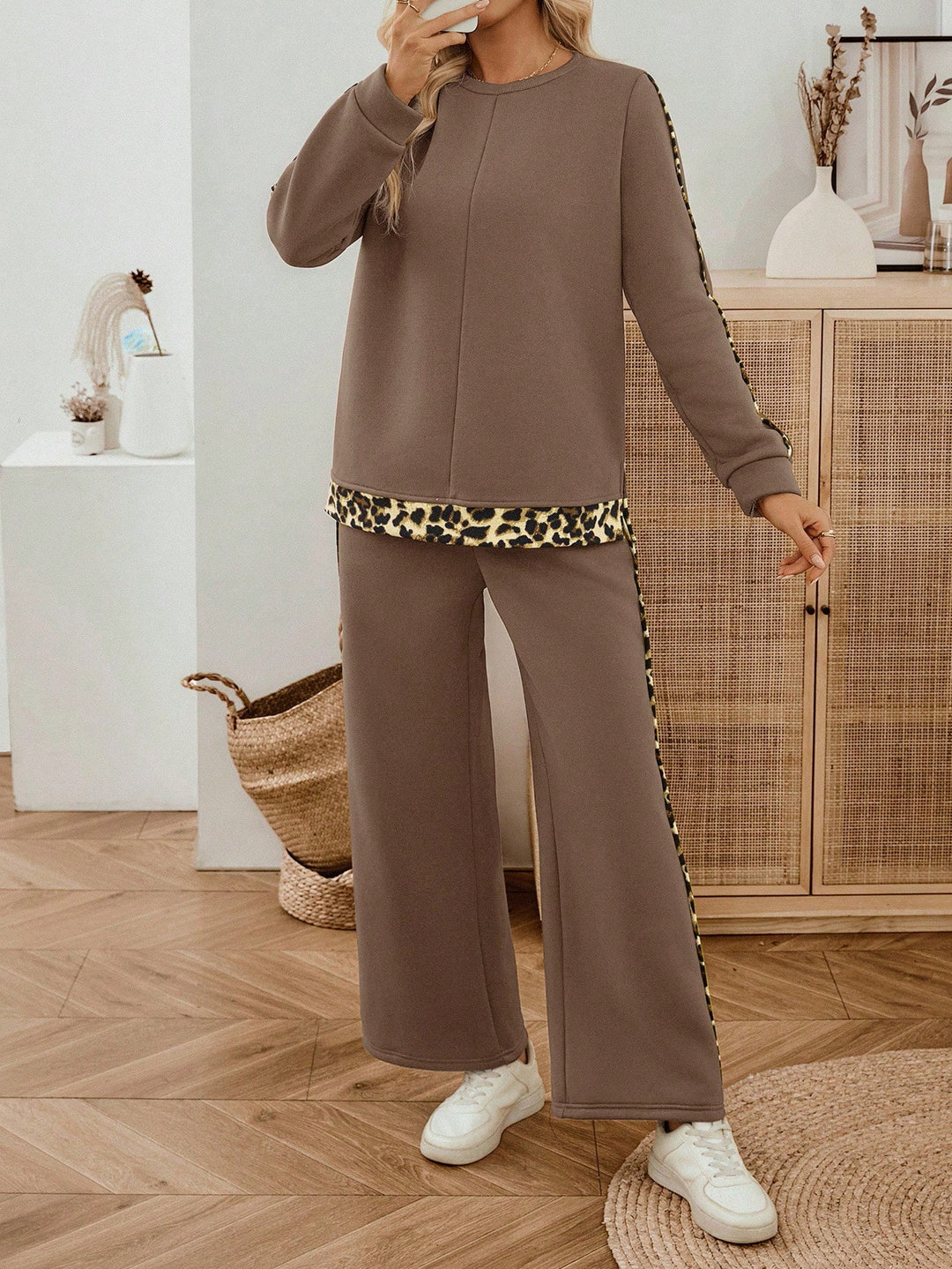 SHEIN tréningruha, khaki