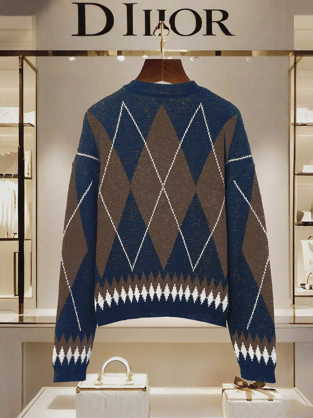 Cardigan SHEIN, albastru