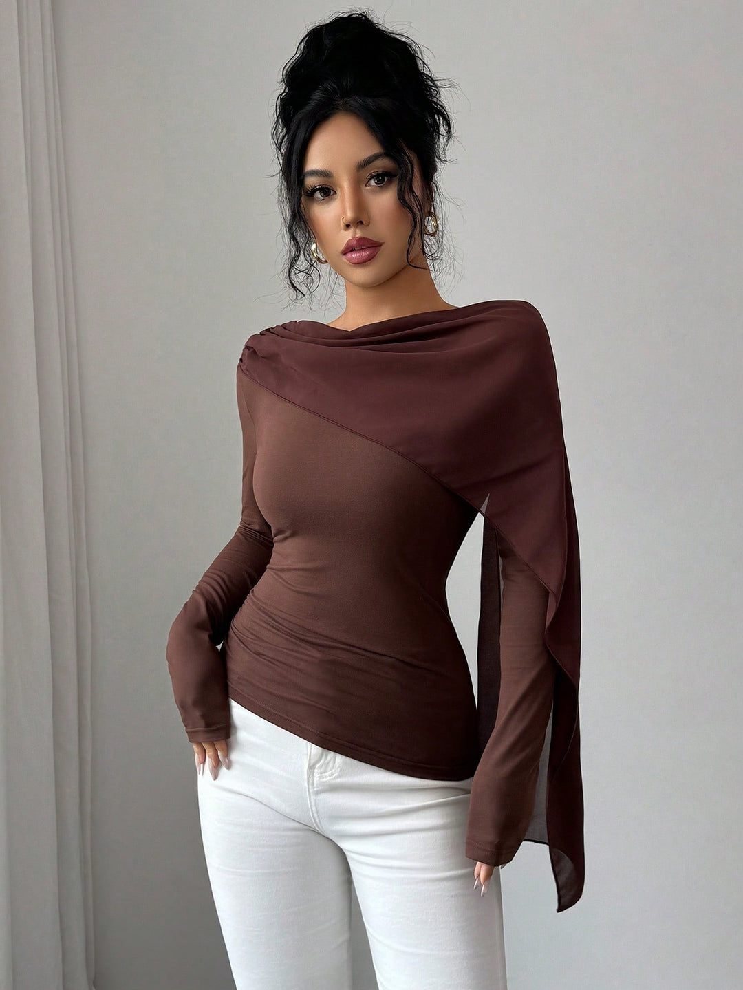 SHEIN barna blúz