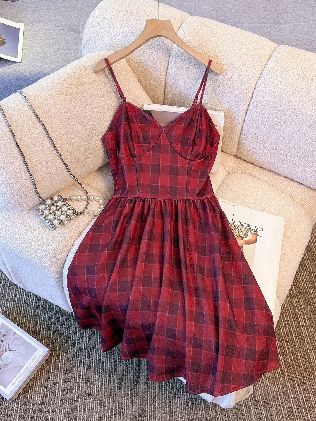 Rochie scurtă SHEIN, roșu