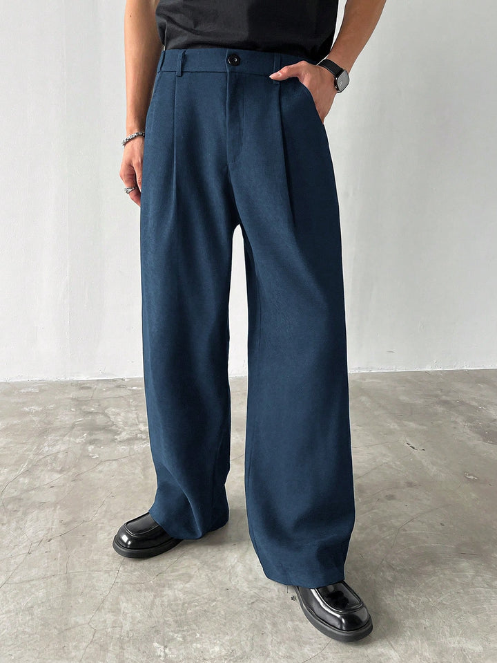 Pantaloni SHEIN, albastru