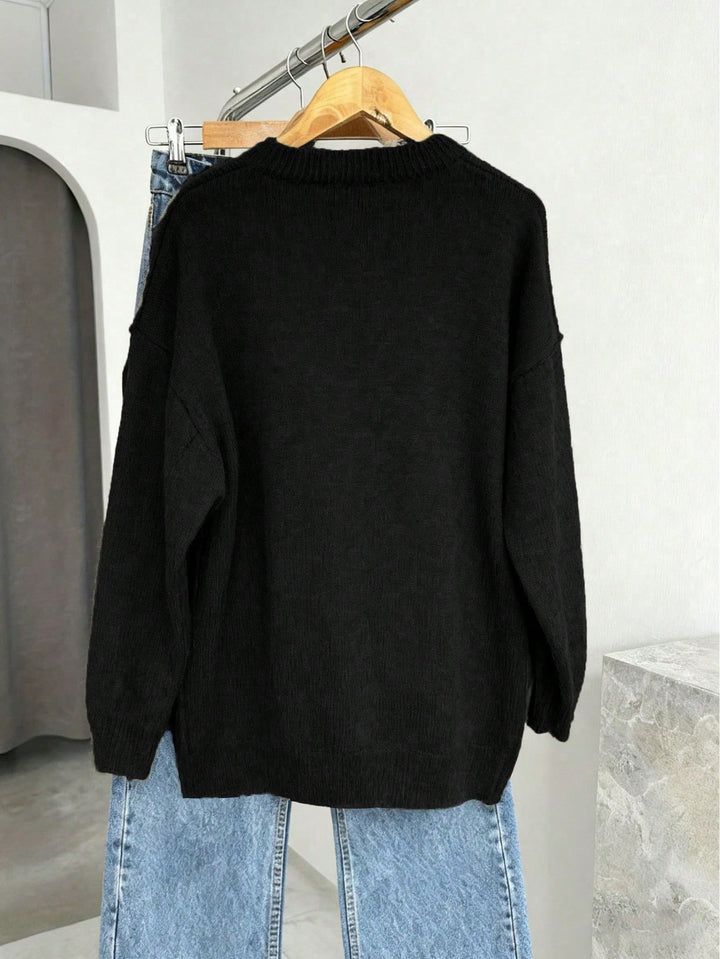Pulover SHEIN, negru