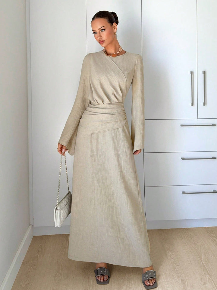 Rochie maxi SHEIN, portocaliu