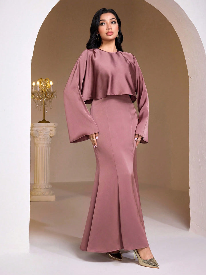 Rochie maxi SHEIN, roz