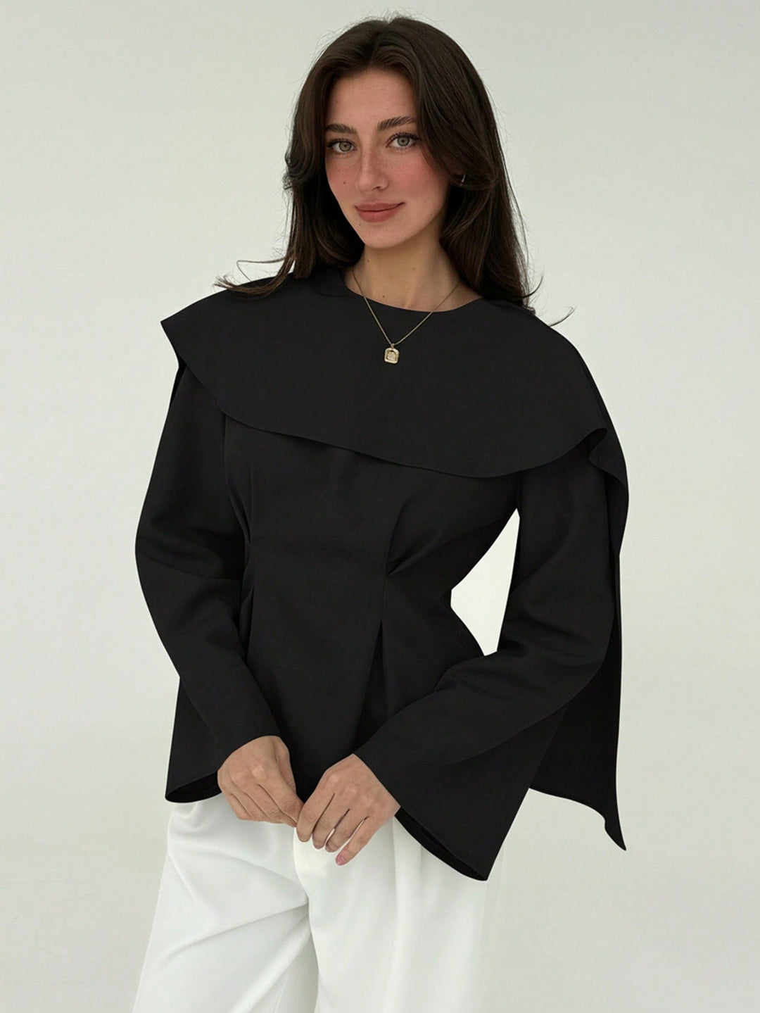 SHEIN blúz, fekete