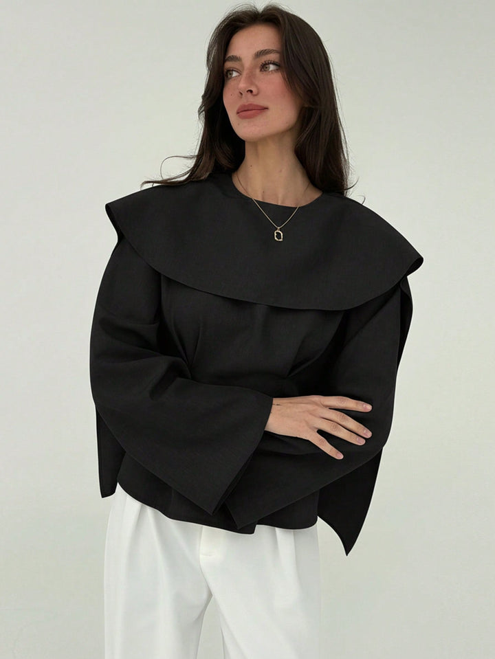 SHEIN blúz, fekete
