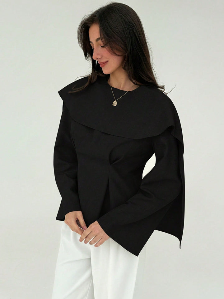 SHEIN blúz, fekete