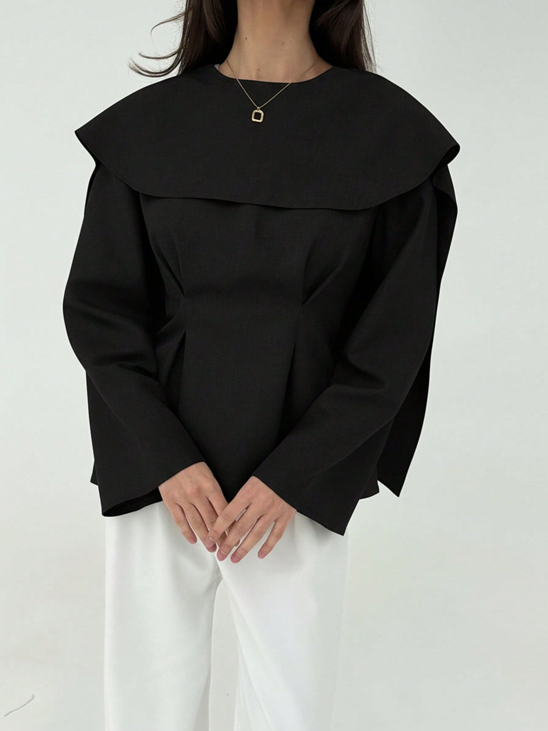 SHEIN blúz, fekete