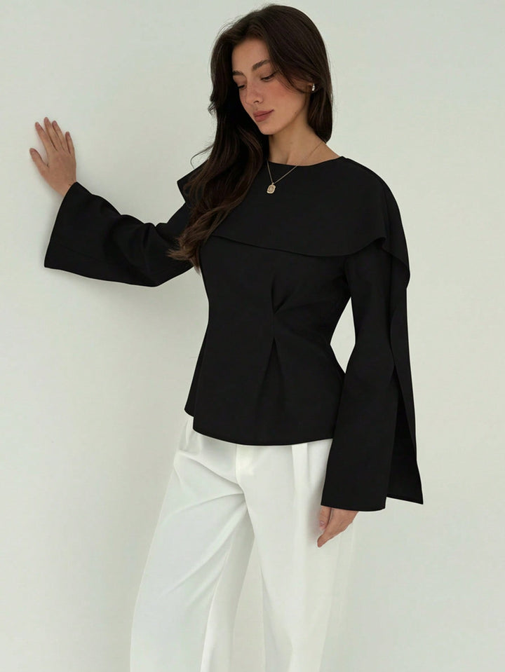 SHEIN blúz, fekete