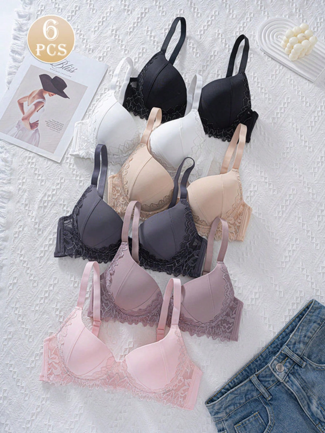 Set sutiene SHEIN, mix culori