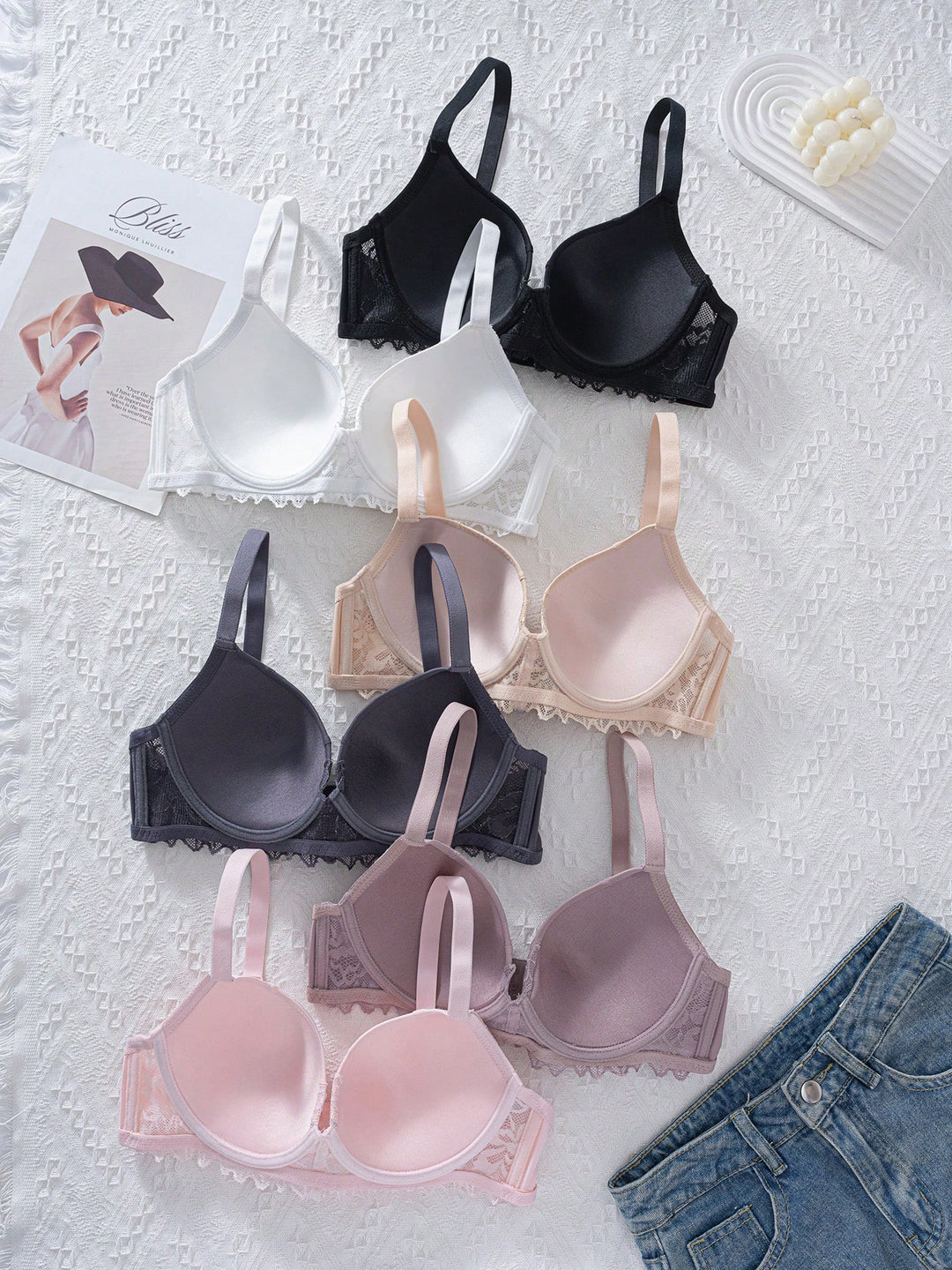 Set sutiene SHEIN, mix culori