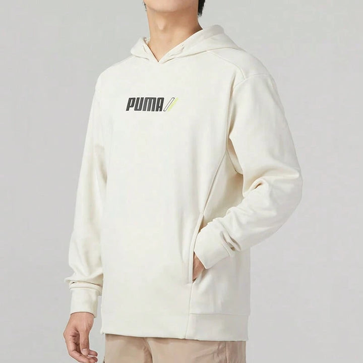 PUMA krémszínű pulóver