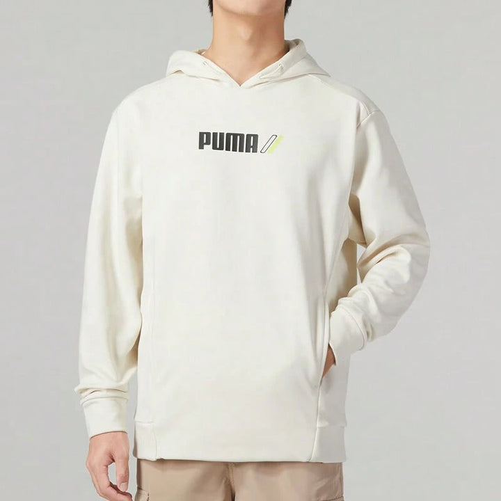 PUMA krémszínű pulóver