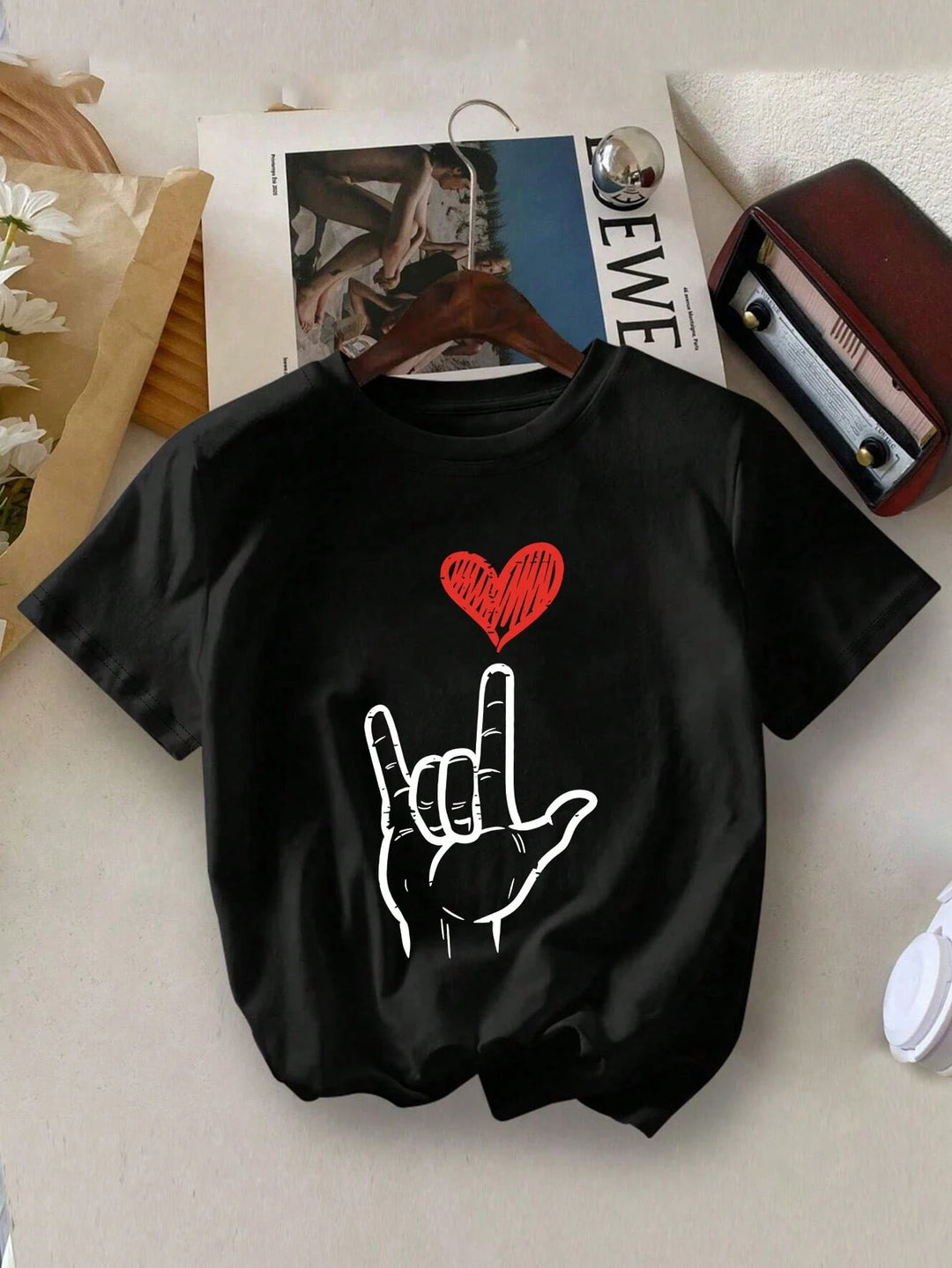 Tricou SHEIN, negru