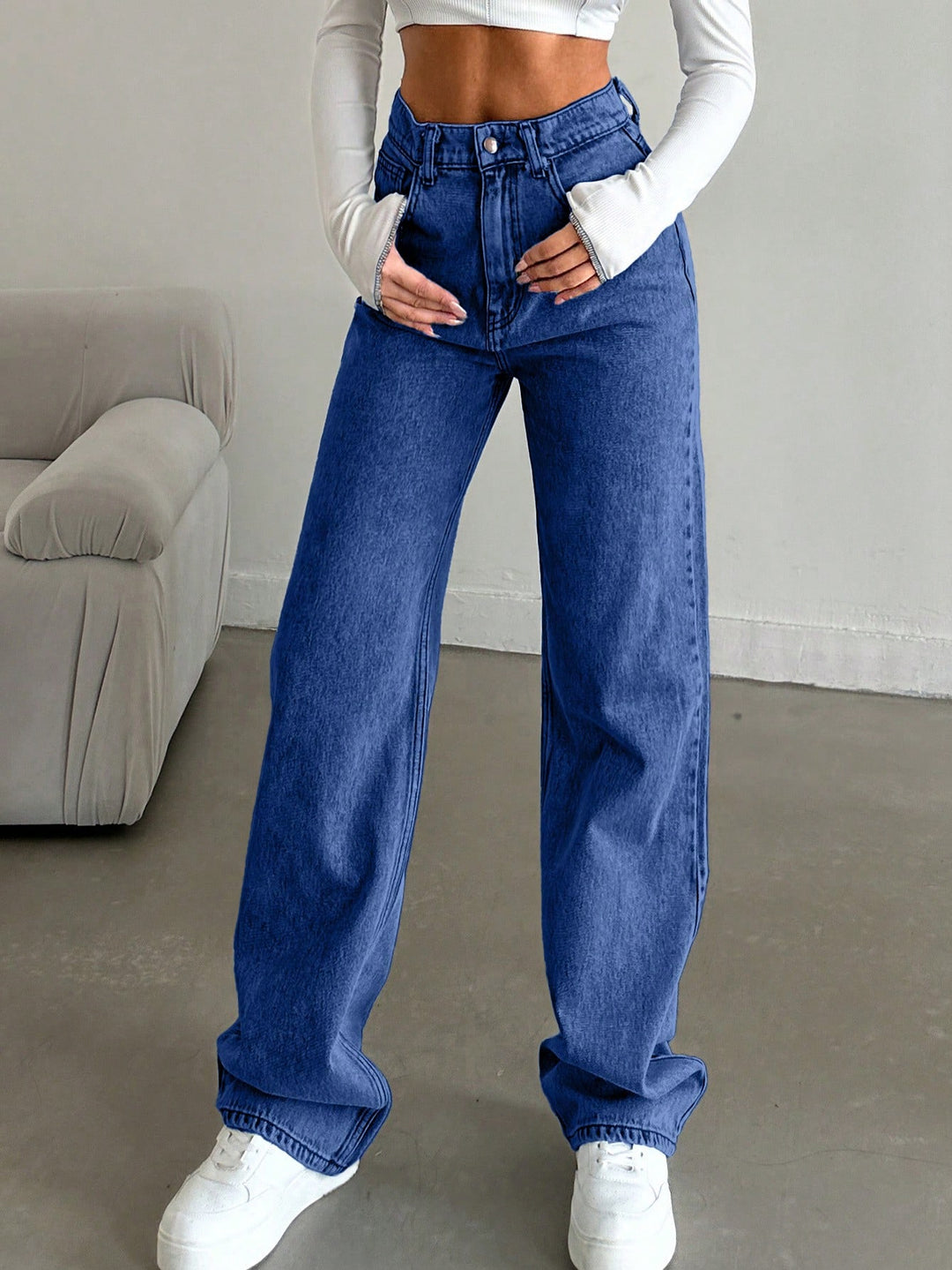 Jeans SHEIN, albastru