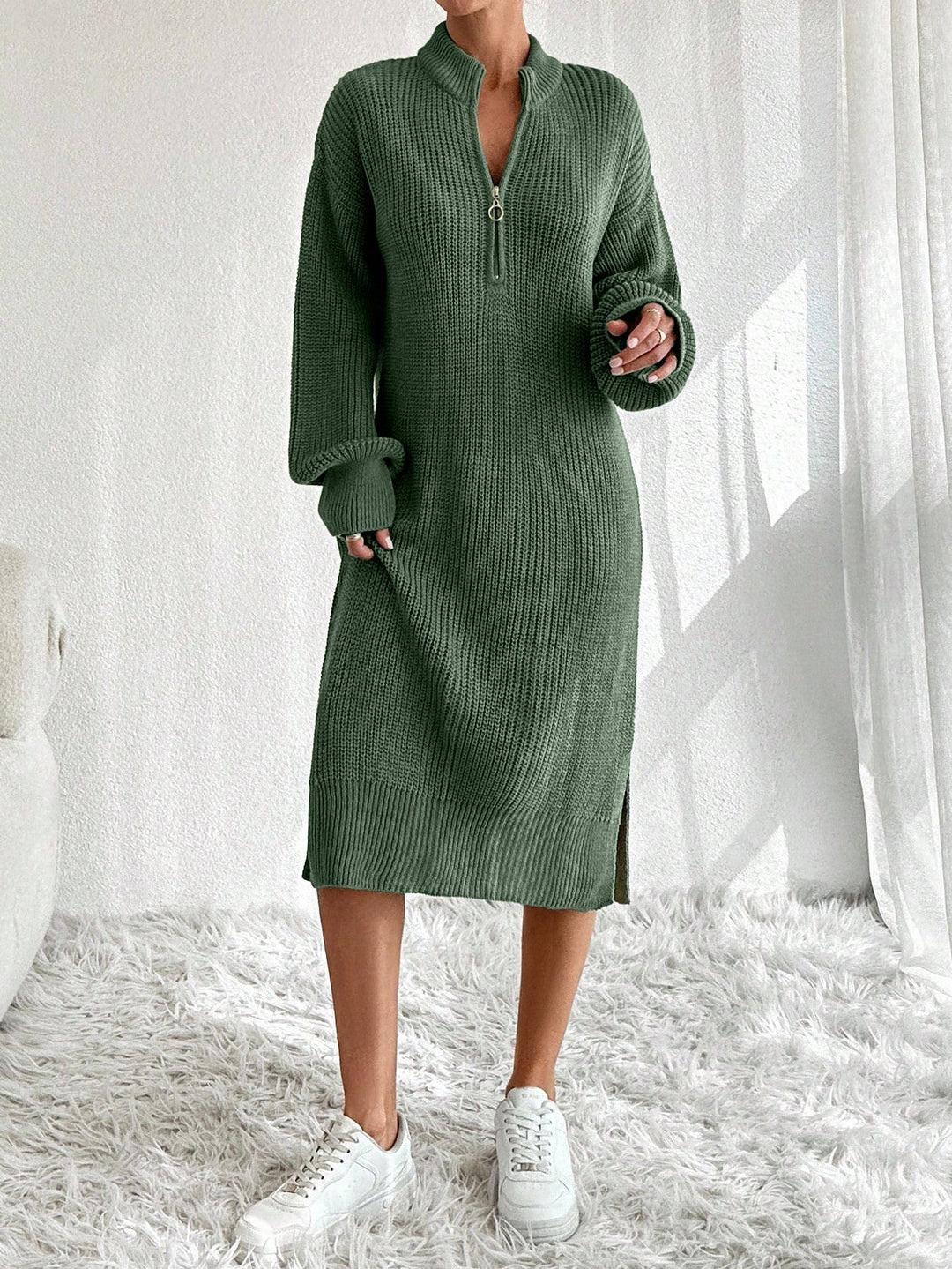 Rochie SHEIN, verde