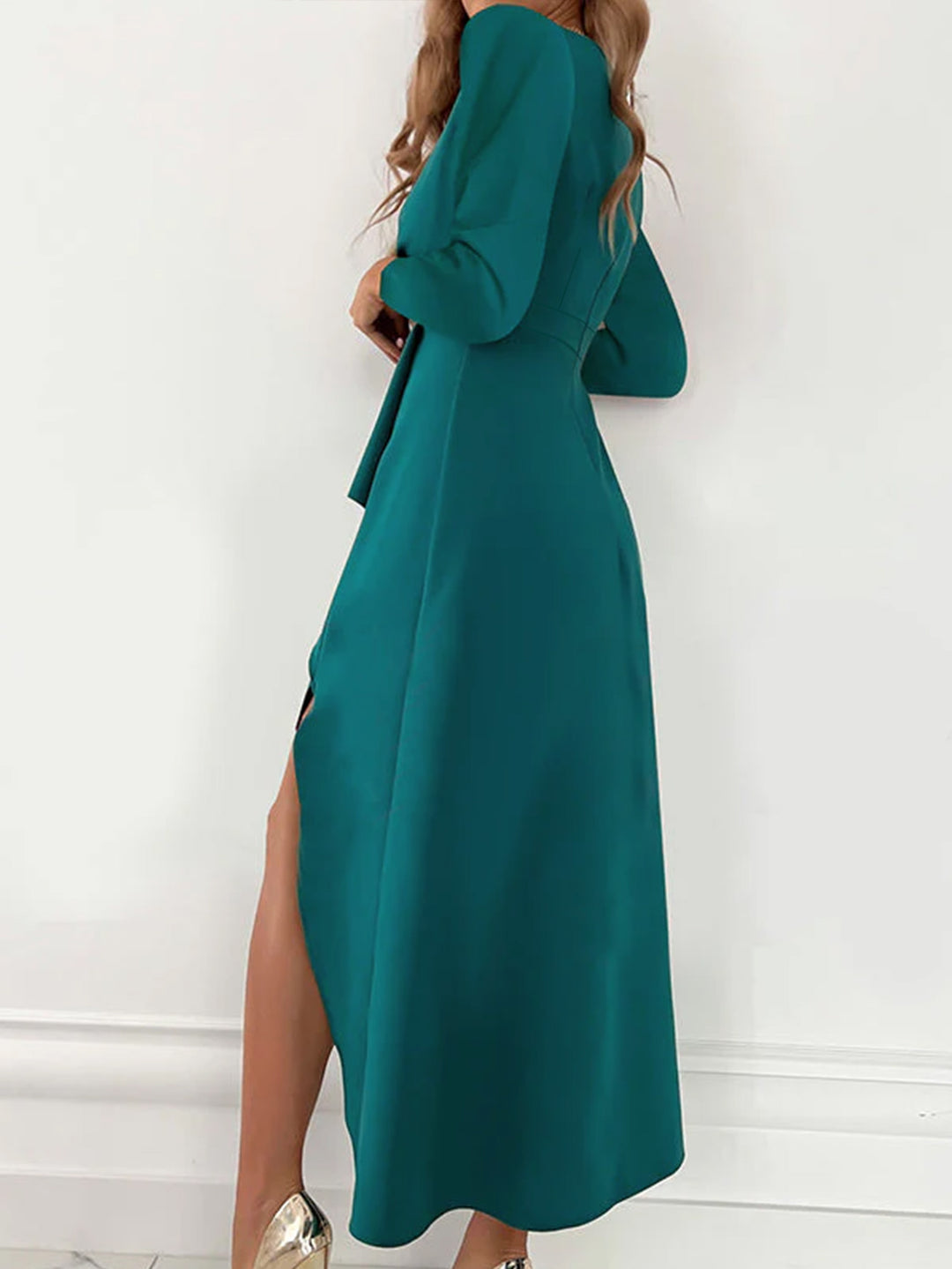Rochie maxi SHEIN, verde