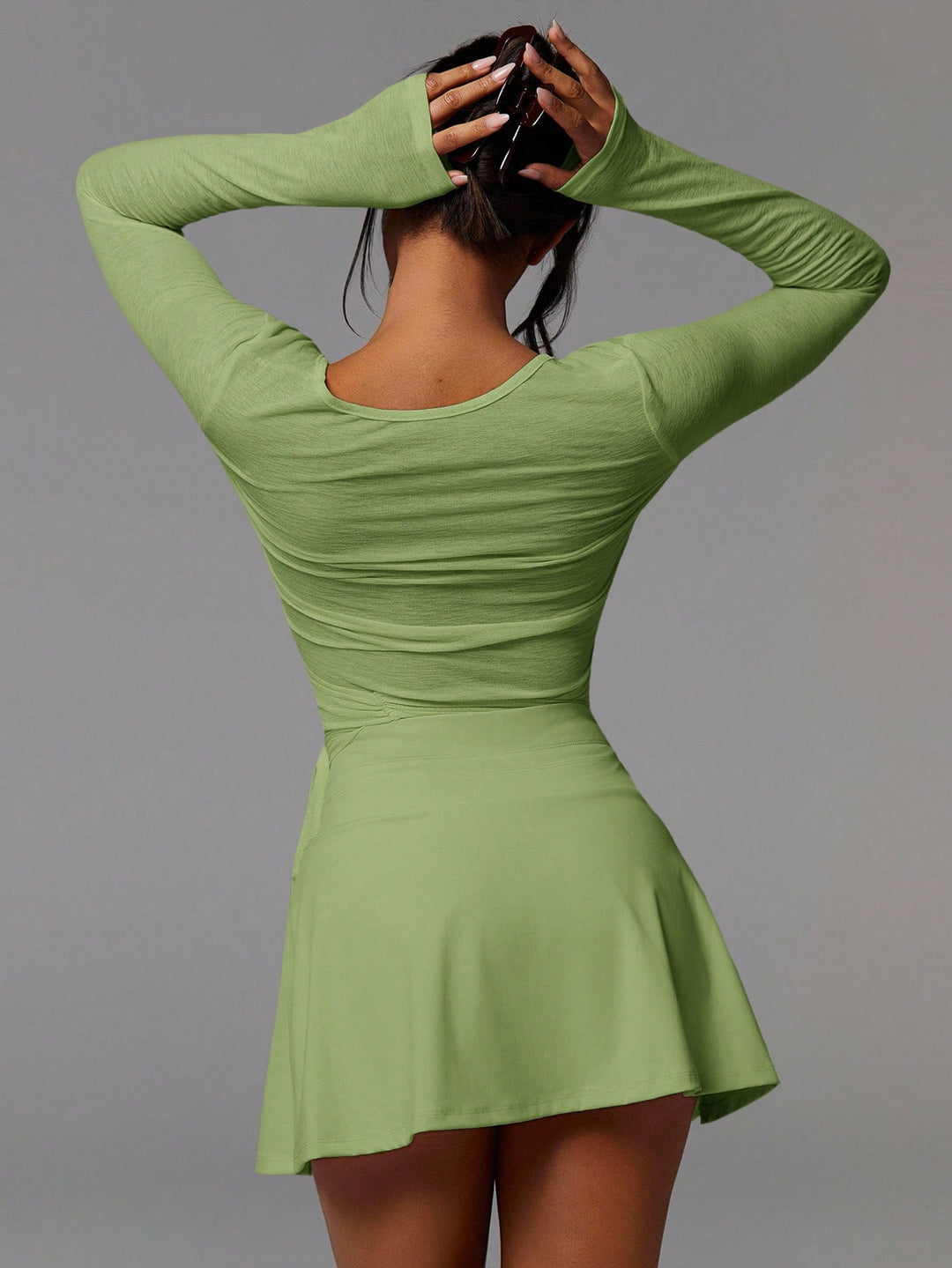Top SHEIN, verde