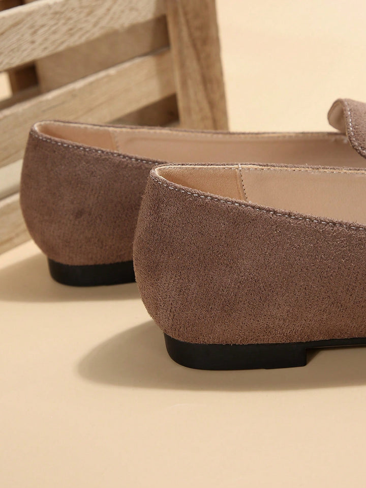 Mocasini SHEIN, maro
