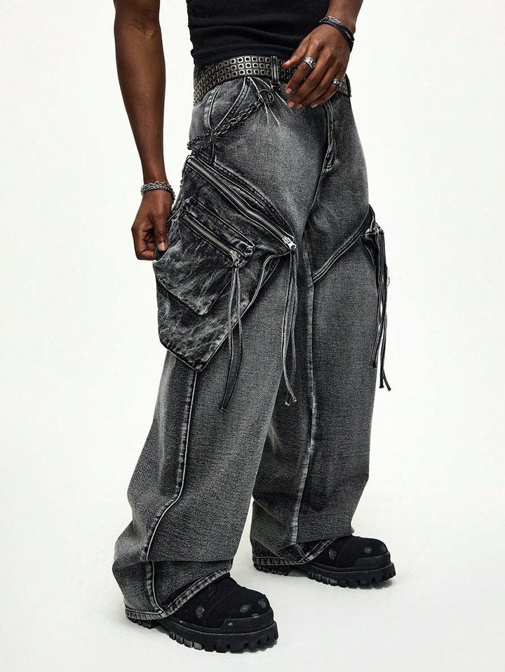 Jeans SHEIN, gri