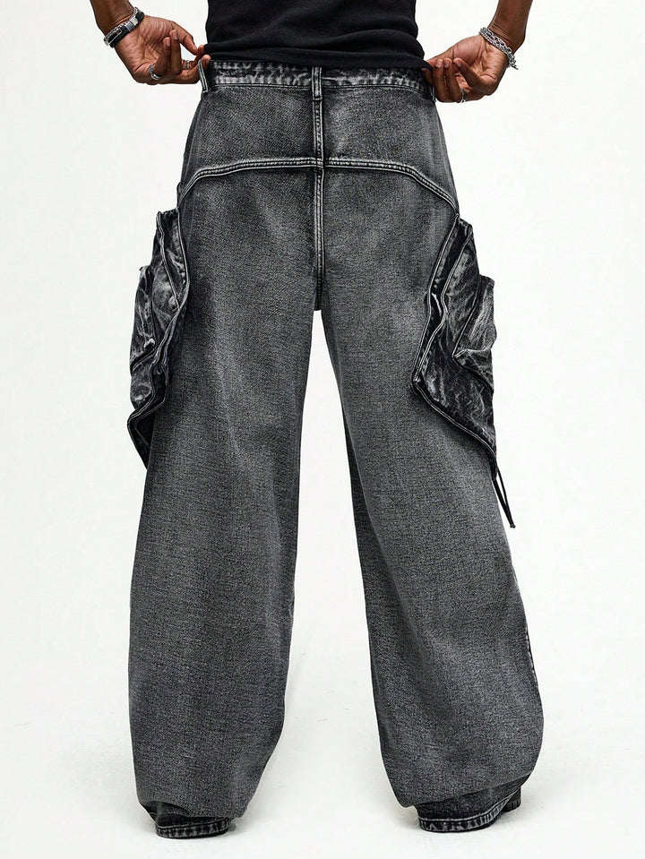 Jeans SHEIN, gri