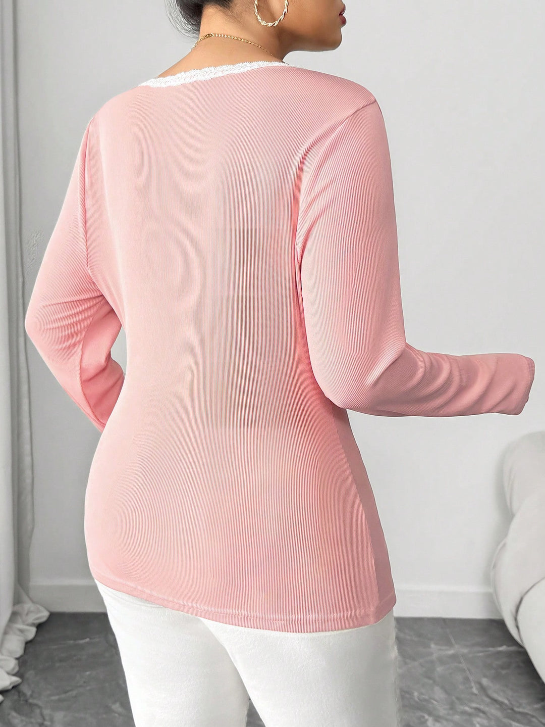 SHEIN blúz, rózsaszín
