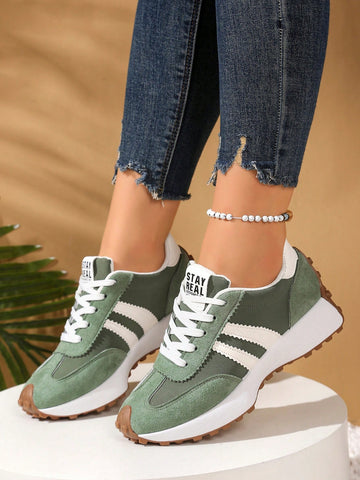 Pantofi sport SHEIN, verde