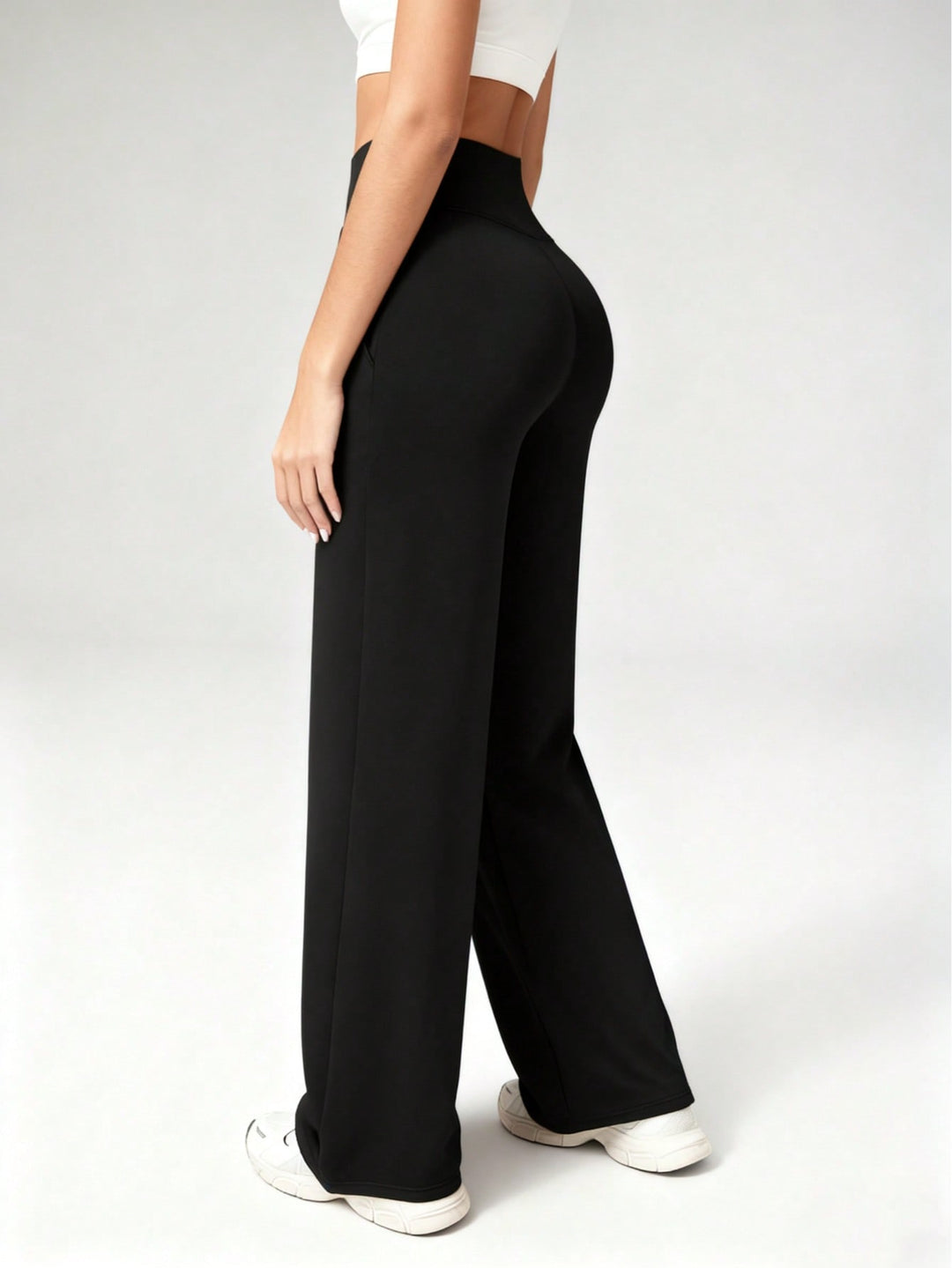 Pantaloni SHEIN, negru