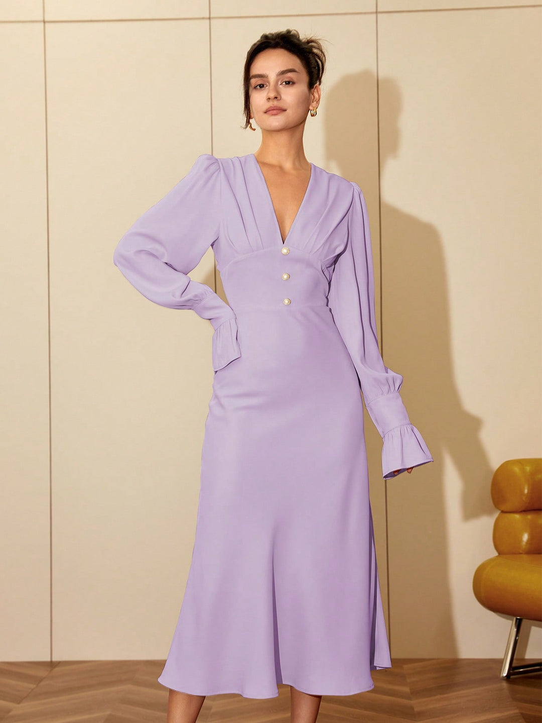 Rochie maxi SHEIN, mov