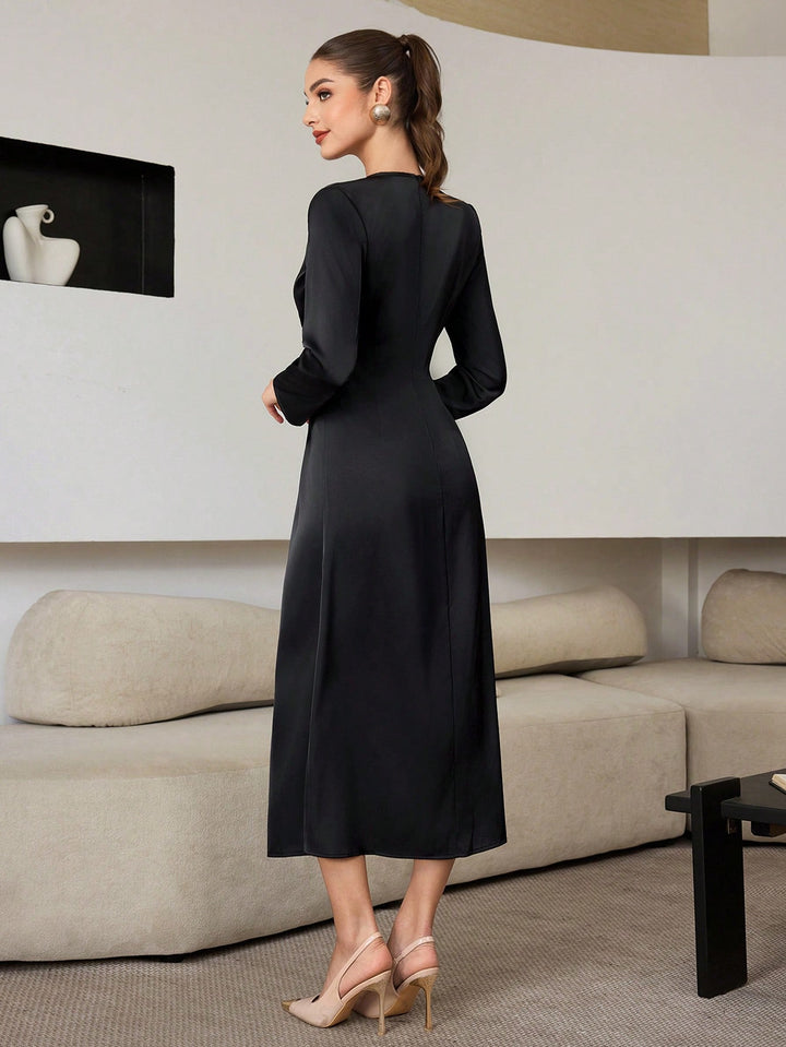 Rochie maxi SHEIN, negru