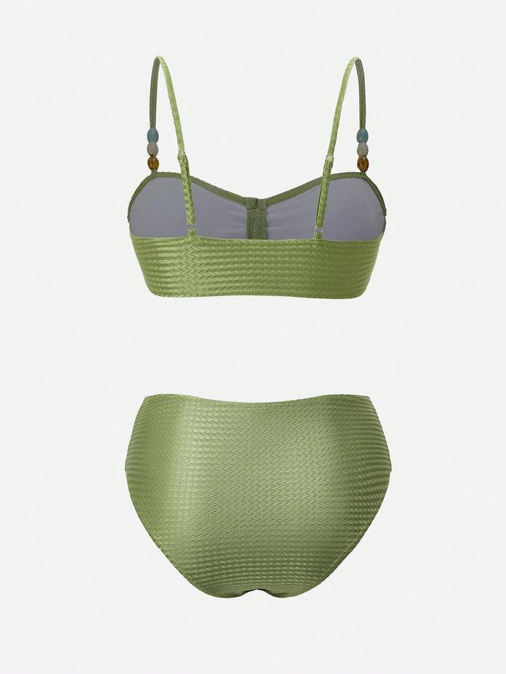 SHEIN bikini szett, zöld
