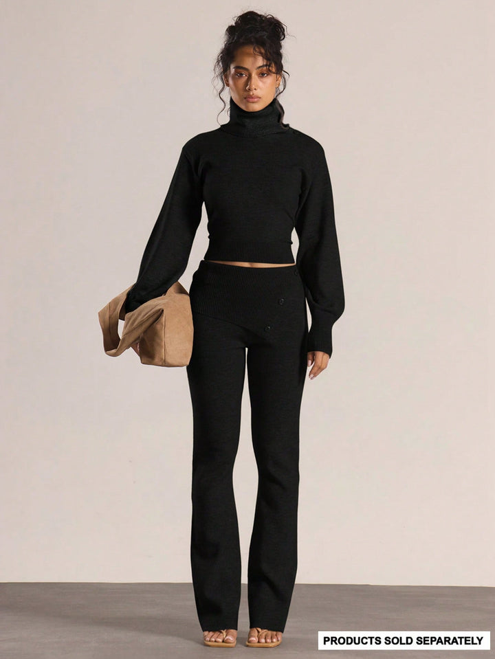 Pantaloni SHEIN, negru