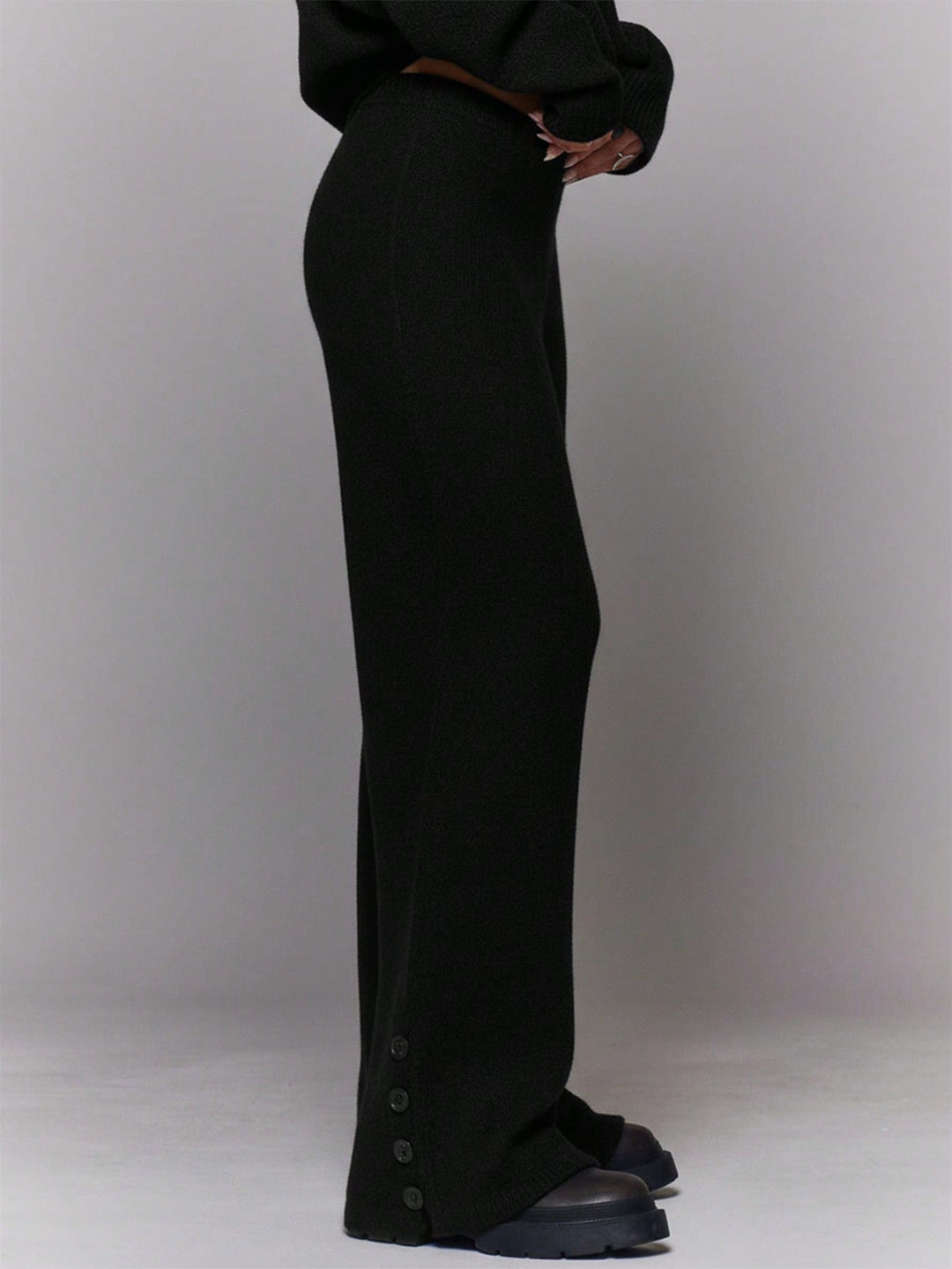 Pantaloni SHEIN, negru