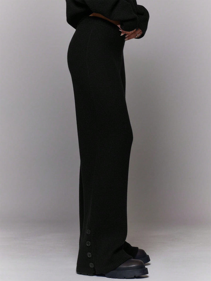 Pantaloni SHEIN, negru