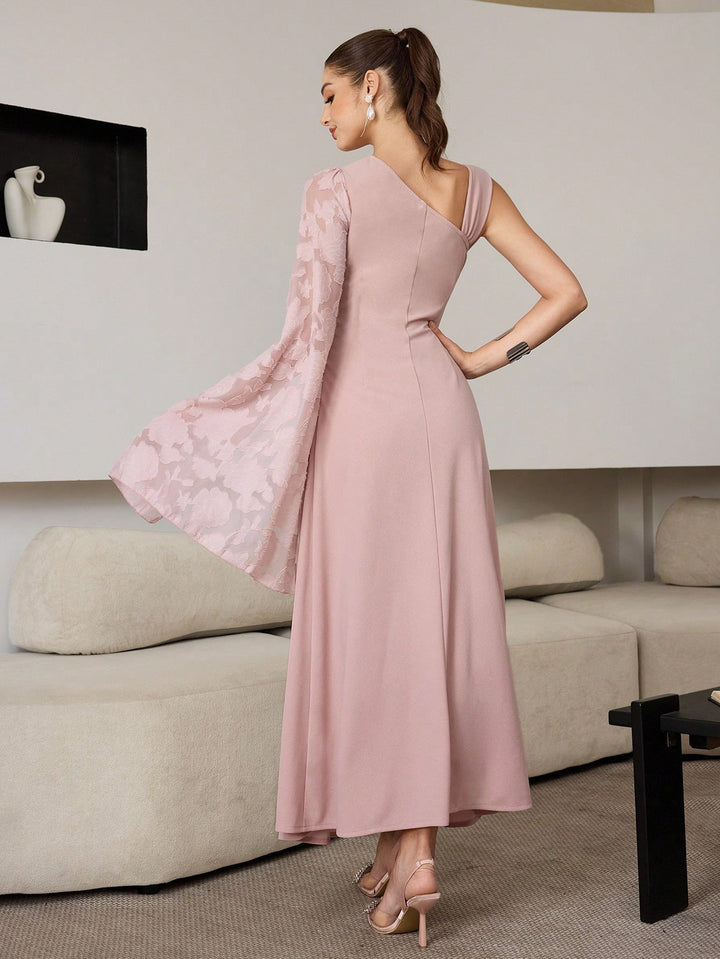 Rochie maxi SHEIN, roz