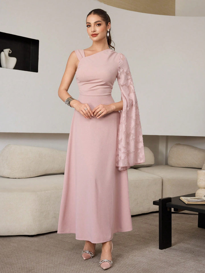 Rochie maxi SHEIN, roz