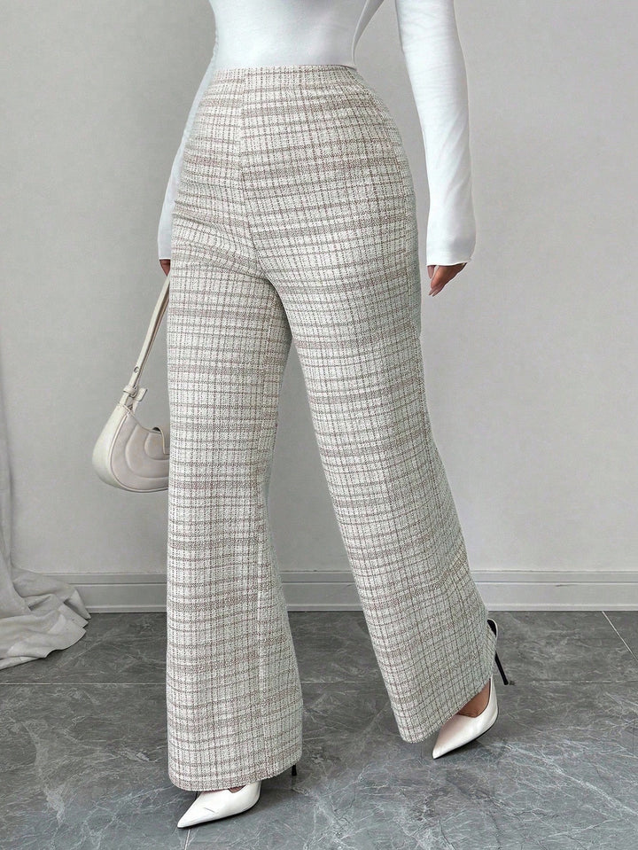 Pantaloni SHEIN, maro