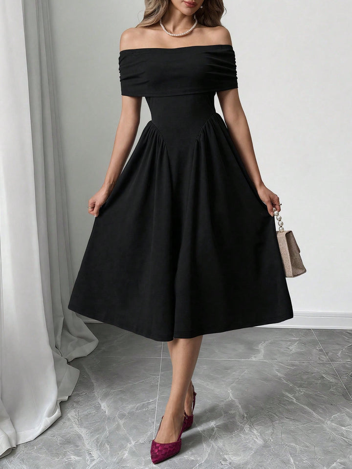 Rochie maxi SHEIN, negru