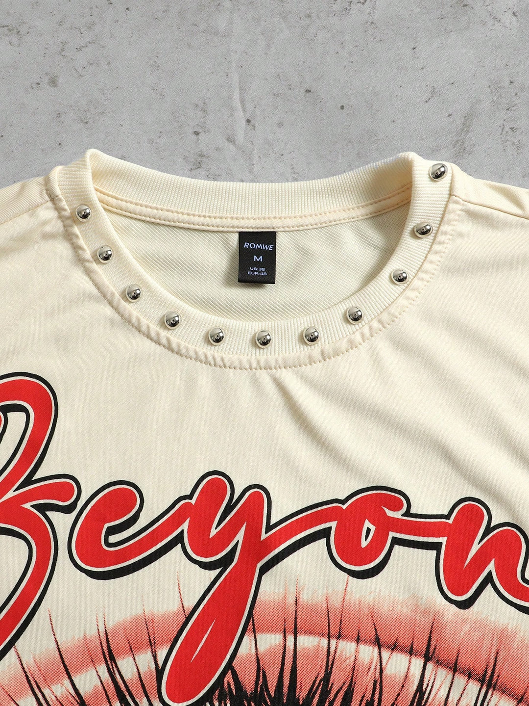 Tricou SHEIN, bej