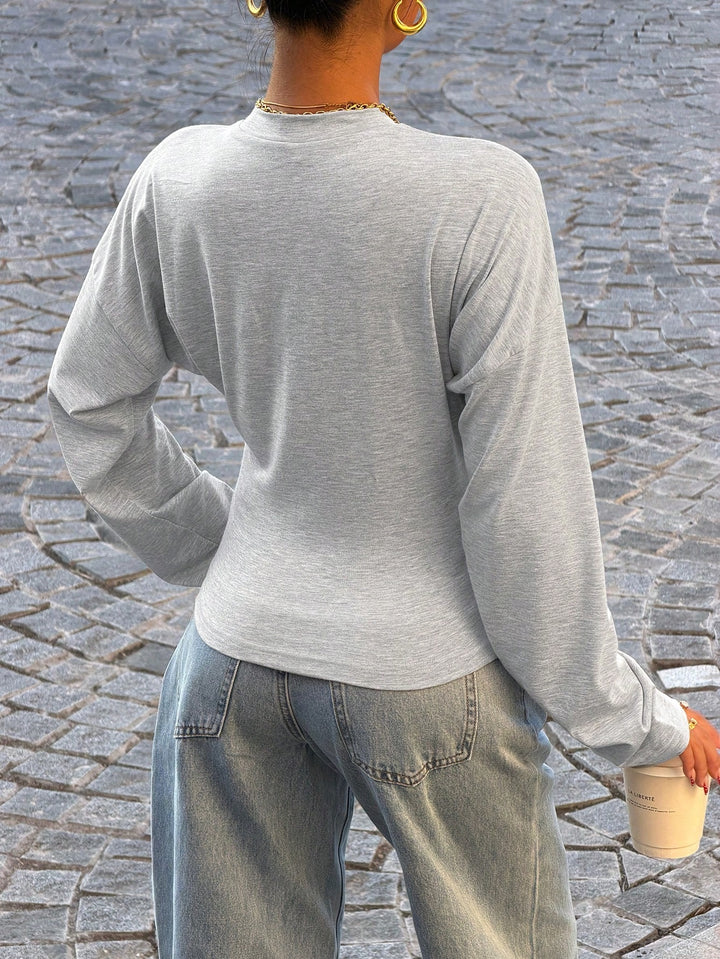 SHEIN blúz, szürke