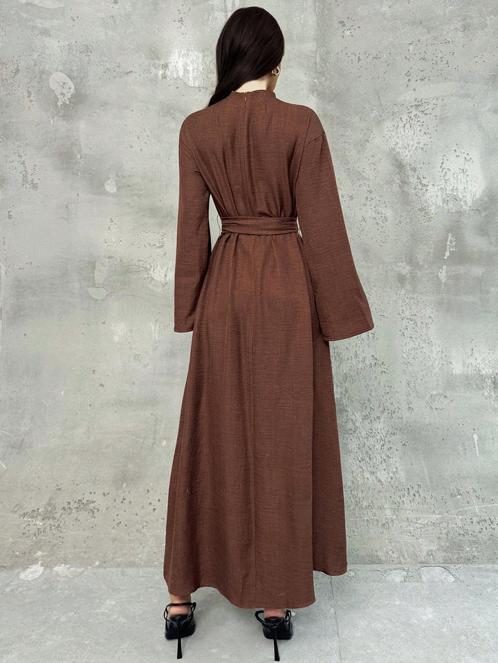 Rochie maxi SHEIN, maro