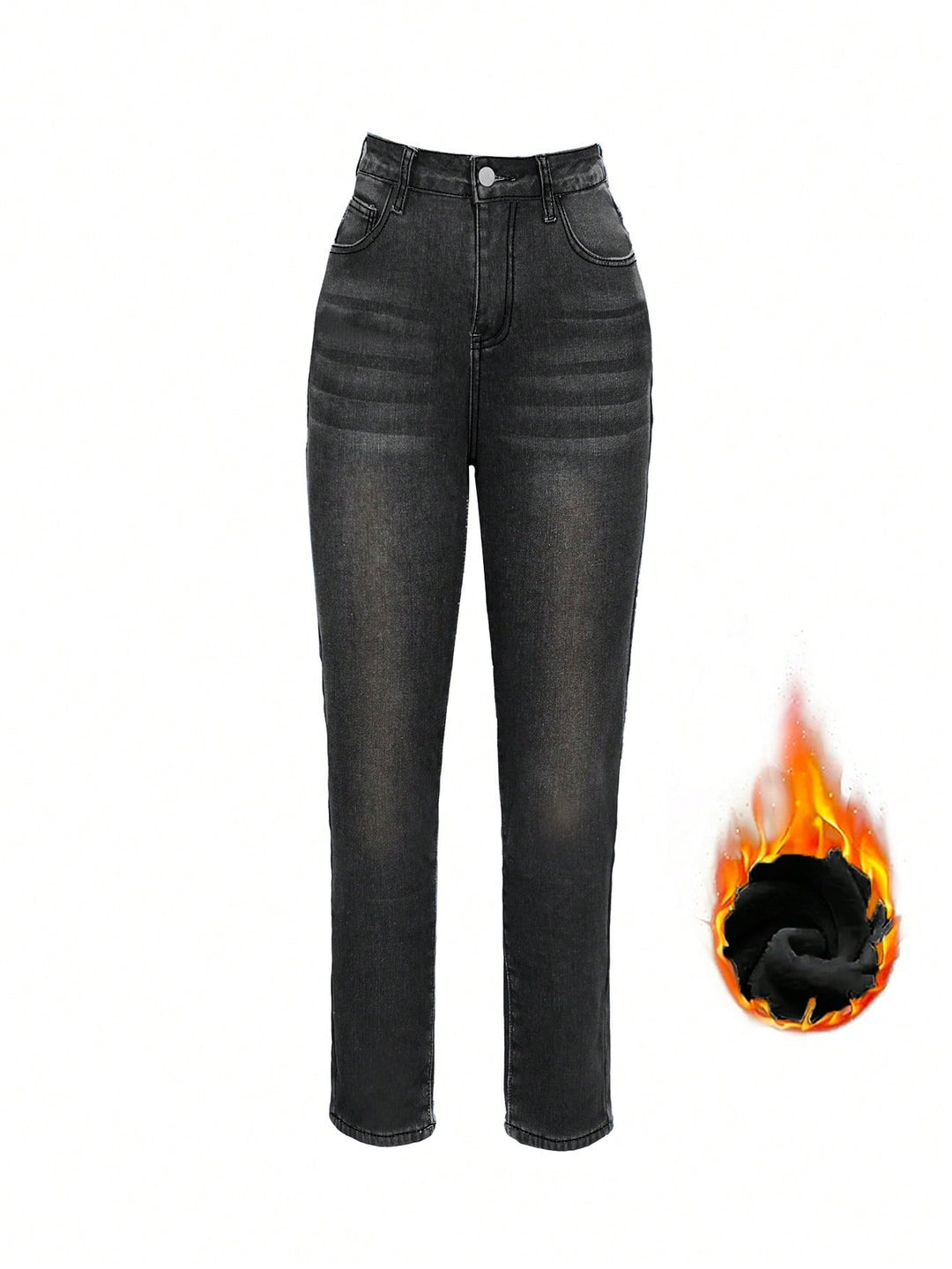 Jeans SHEIN, gri