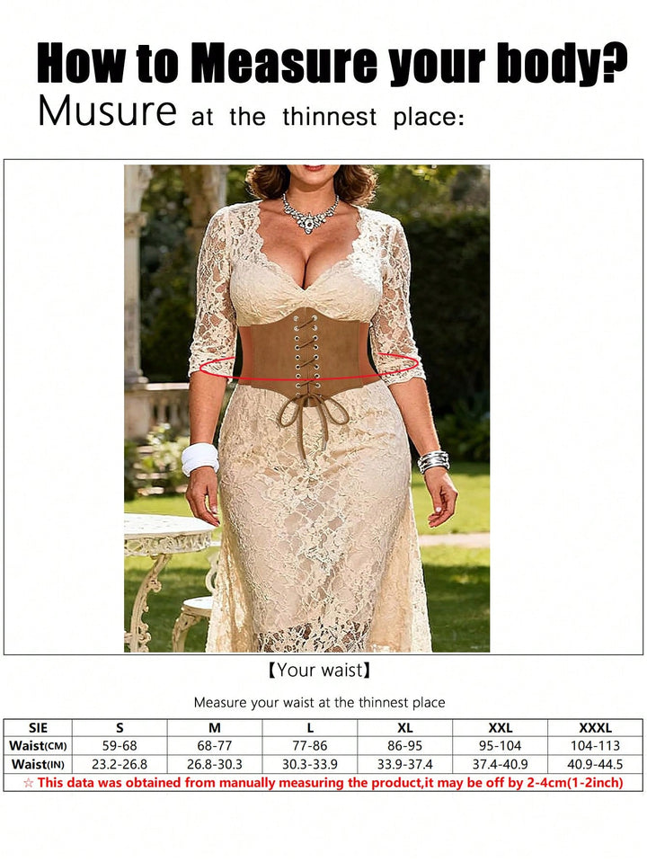Curea-corset SHEIN, maro