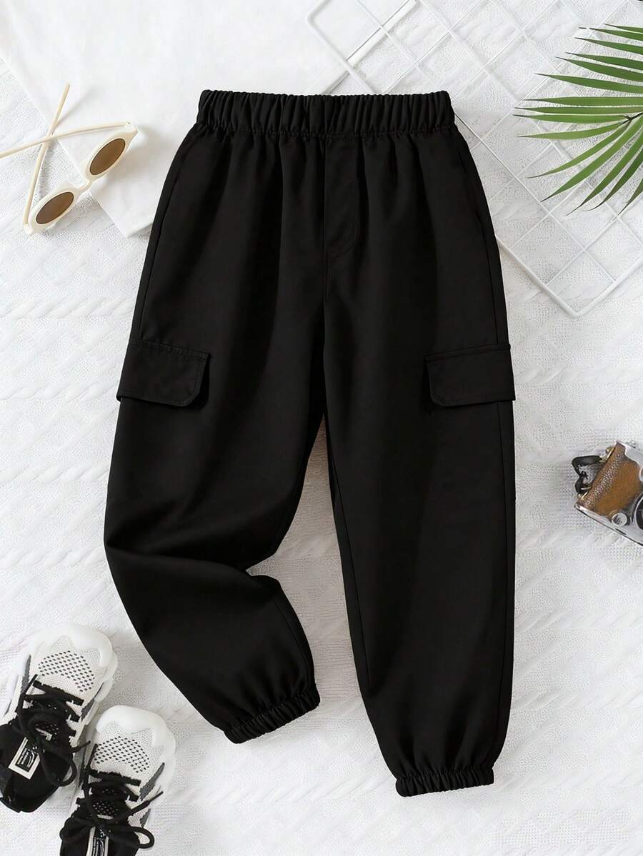 Pantaloni SHEIN, negru