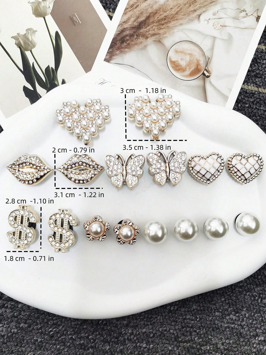 Decorațiune pentru încălțăminte SHEIN, mix culori