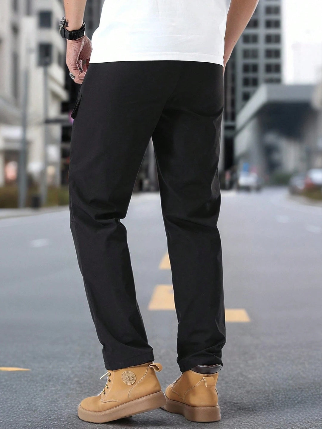 Pantaloni SHEIN, negru