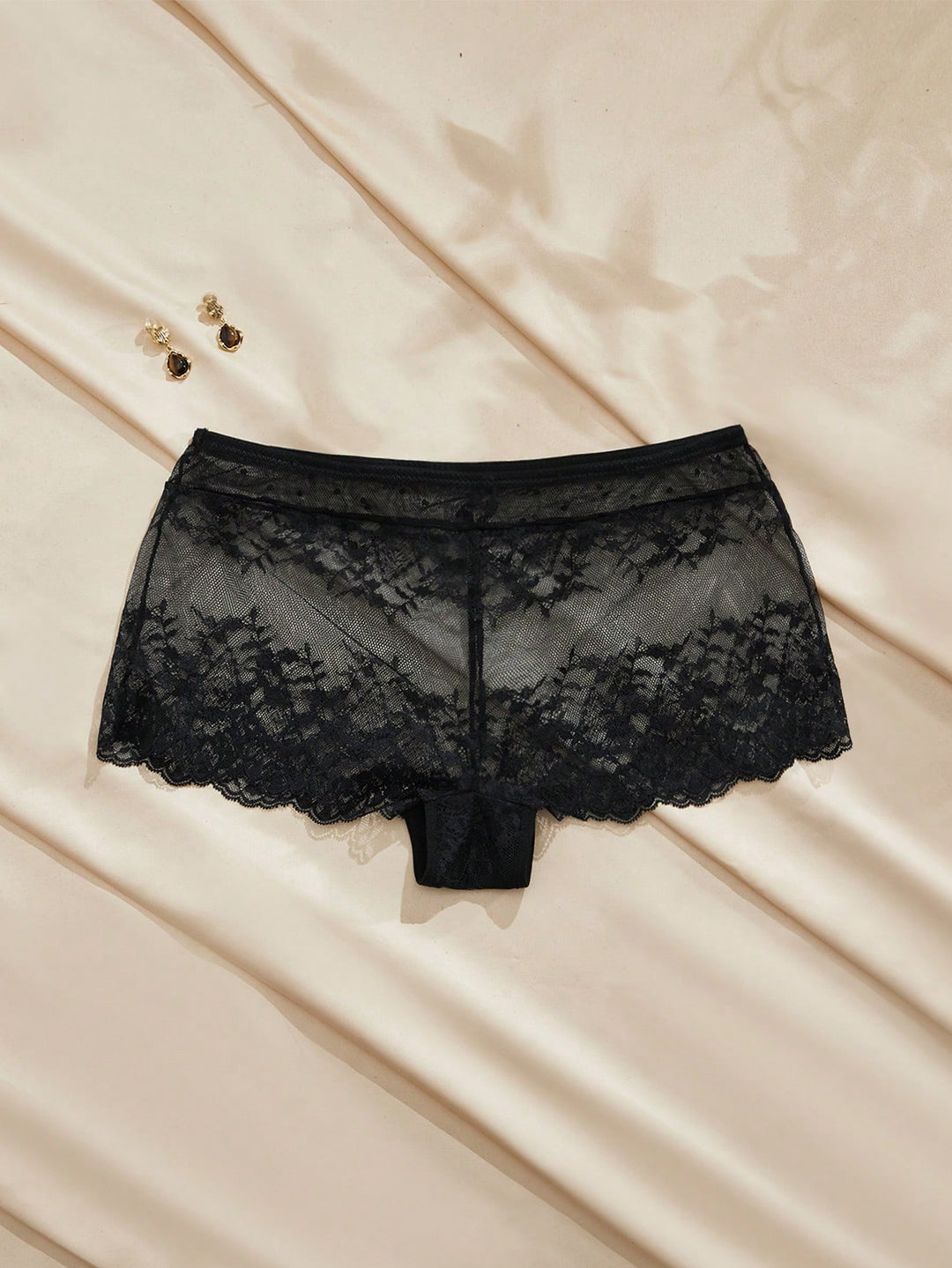 Pantaloni scurți SHEIN, negru