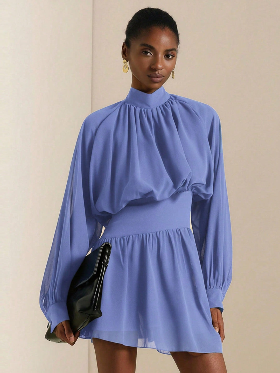 Rochie maxi SHEIN, albastru