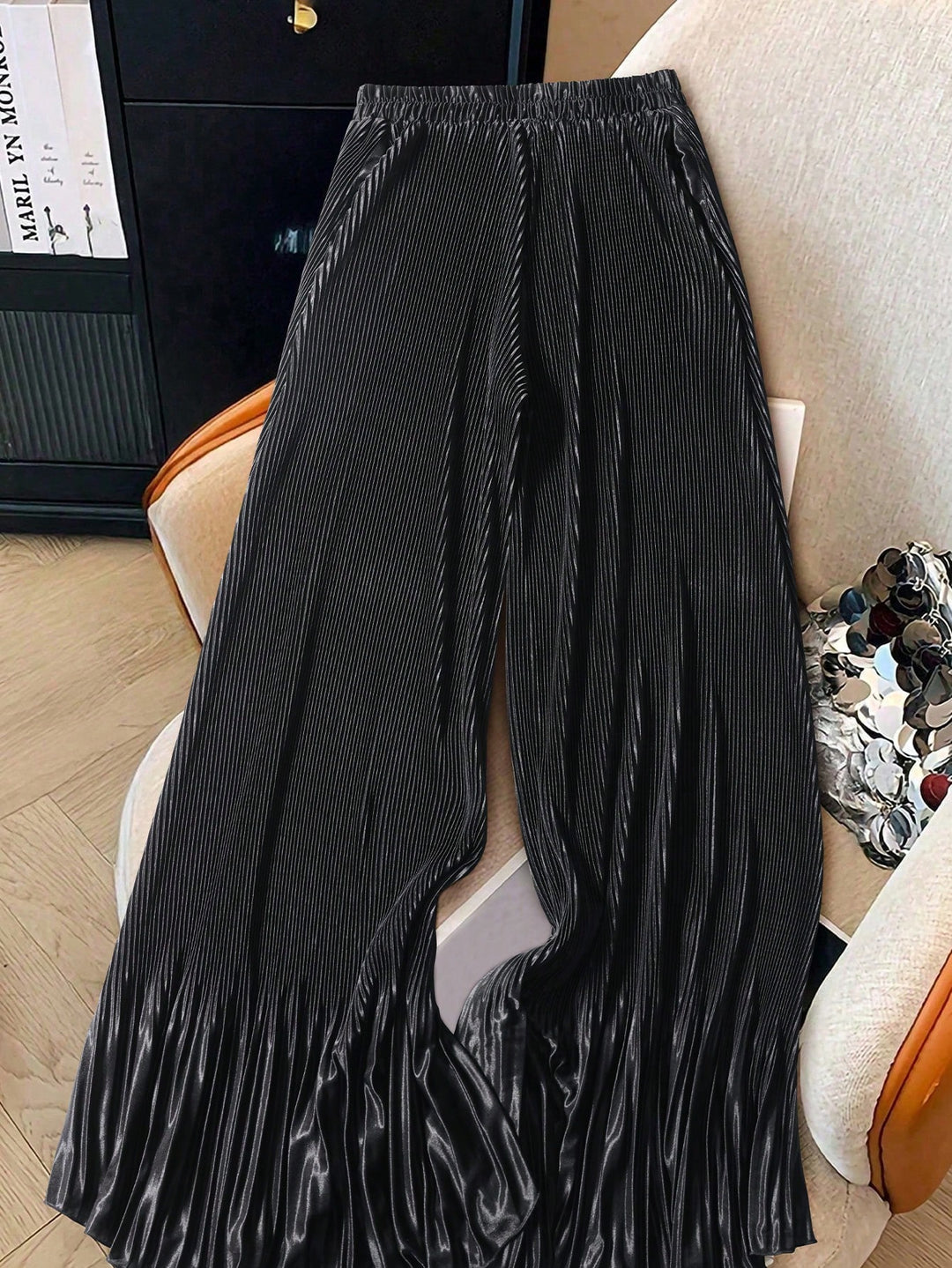 Pantaloni SHEIN, negru